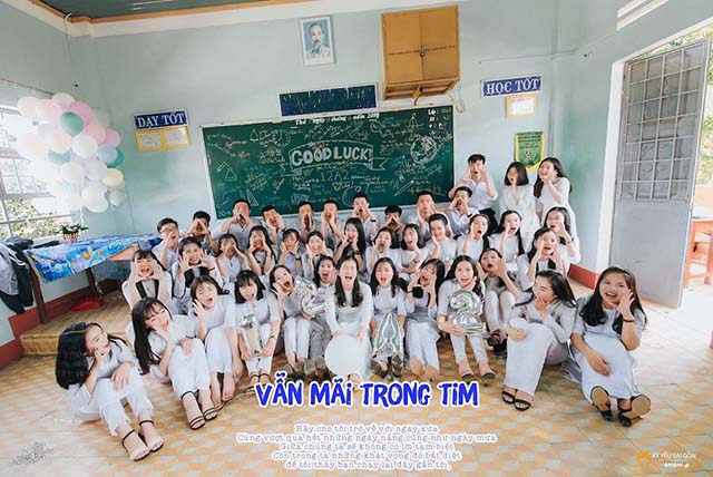 Cách trang trí kỷ yếu lớp