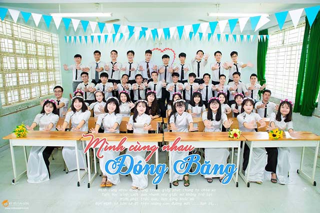 Cách trang trí kỷ yếu lớp