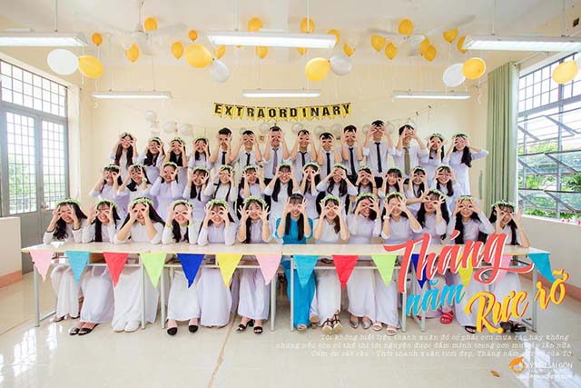 Cách trang trí kỷ yếu lớp