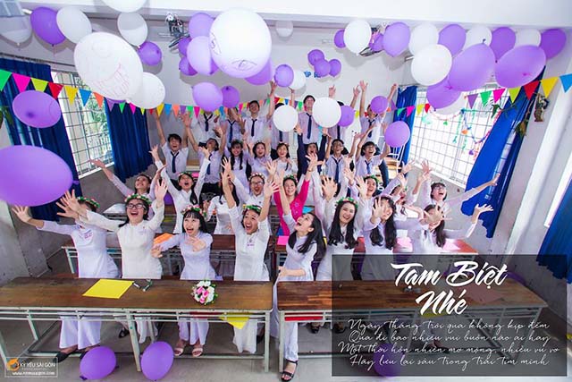 Cách trang trí kỷ yếu lớp