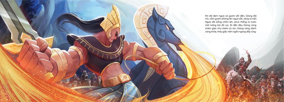 behance thánh gióng