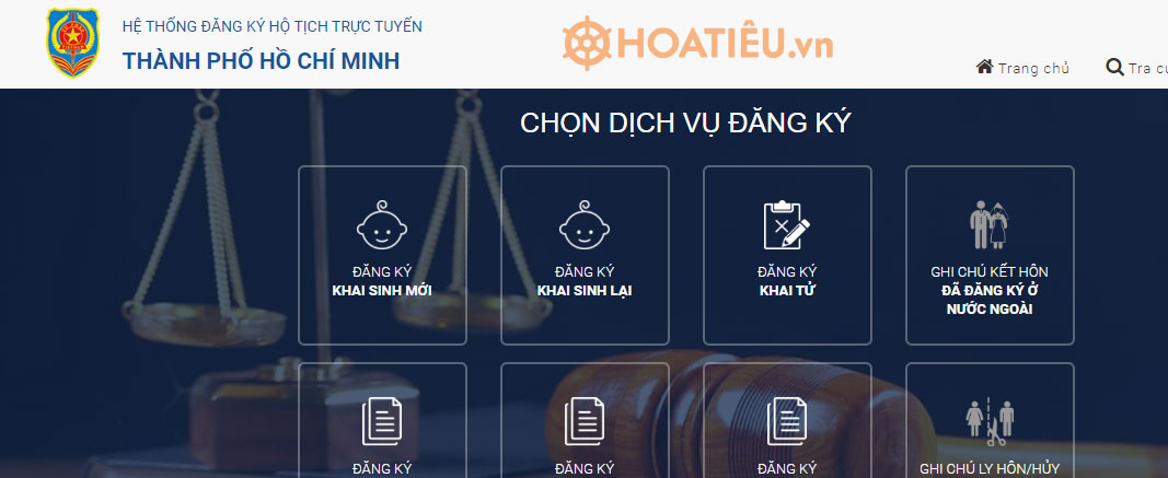 Cách làm giấy khai sinh online