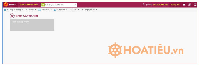 Hướng dẫn một vài thao tác trên Cơ sở dữ liệu ngành