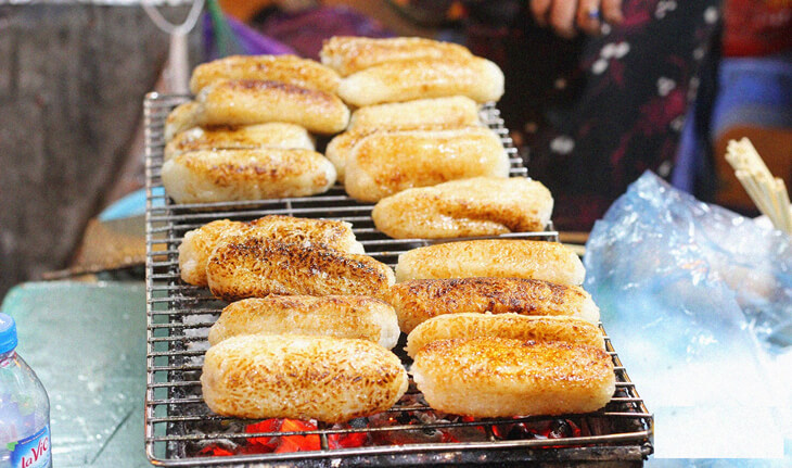 Cách làm bánh chuối nếp nướng