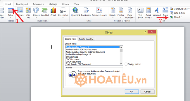 Đặt tính dọc trong word