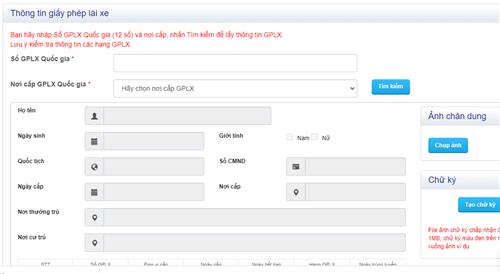 Thủ tục đổi bằng lái giấy phép lái xe quốc tế qua mạng