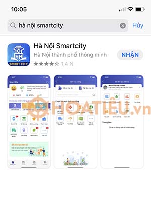 Cài đặt Hà Nội Smart City