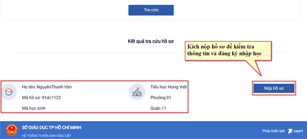 Hướng dẫn đăng ký nhập học trực tuyến