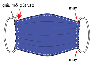 Cách làm khẩu trang tại nhà