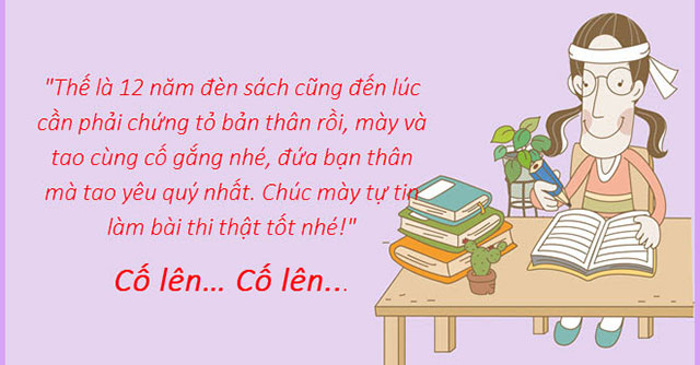 Lời chúc thi tốt hay nhất