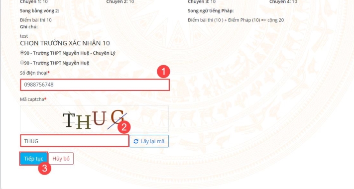 Các bước nhập học trực tuyến lớp 10 tại Hà Nội