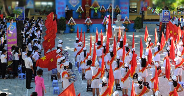 Quy trình tổ chức hiệu quả buổi chào cờ