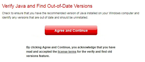 Xác nhận phiên bản Java