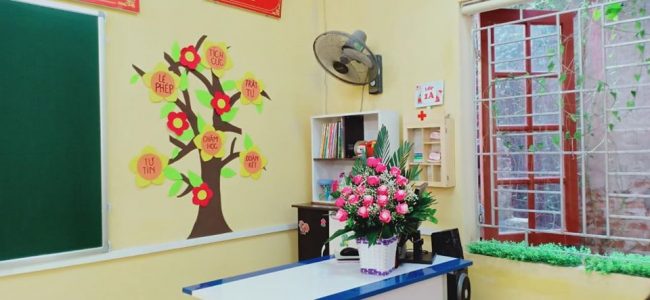 hình ảnh trang trí lớp học