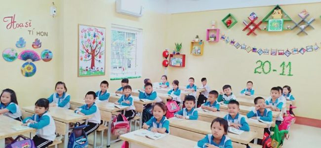 hình ảnh trang trí lớp học