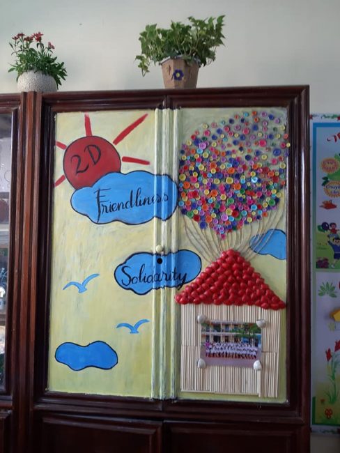 hình ảnh trang trí lớp học