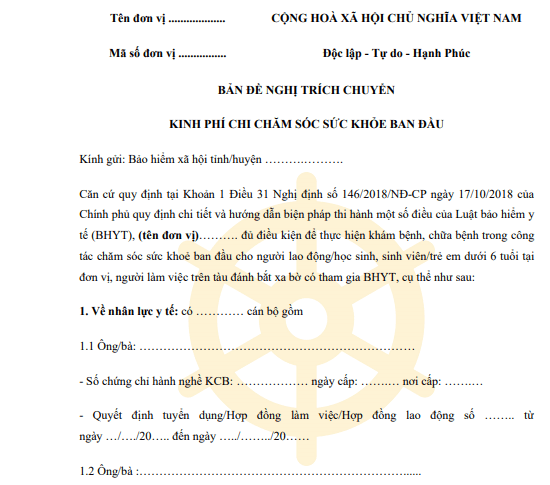 Mẫu số 01a/BHYT