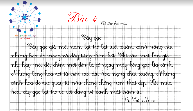 Tài liệu luyện chữ