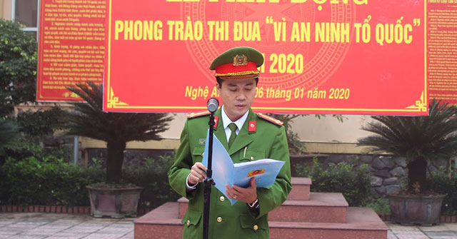 Tham luận phong trào thi đua Vì an ninh tổ quốc
