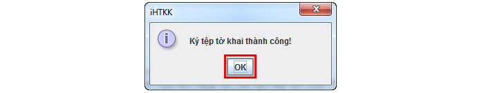 Nộp tờ khai qua mạng