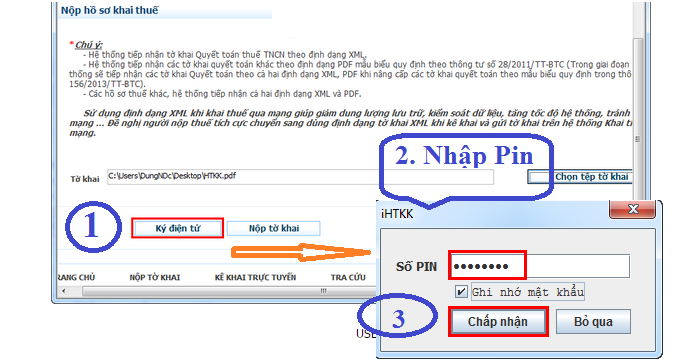 Thủ tục kê khai thuế