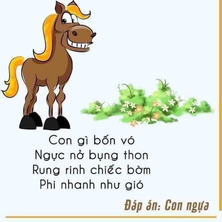 Câu đố lớp 1 có đáp án