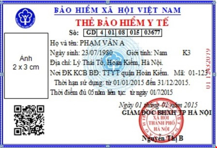 THỜI HẠN SỬ DỤNG THẺ BẢO HIỂM Y TẾ