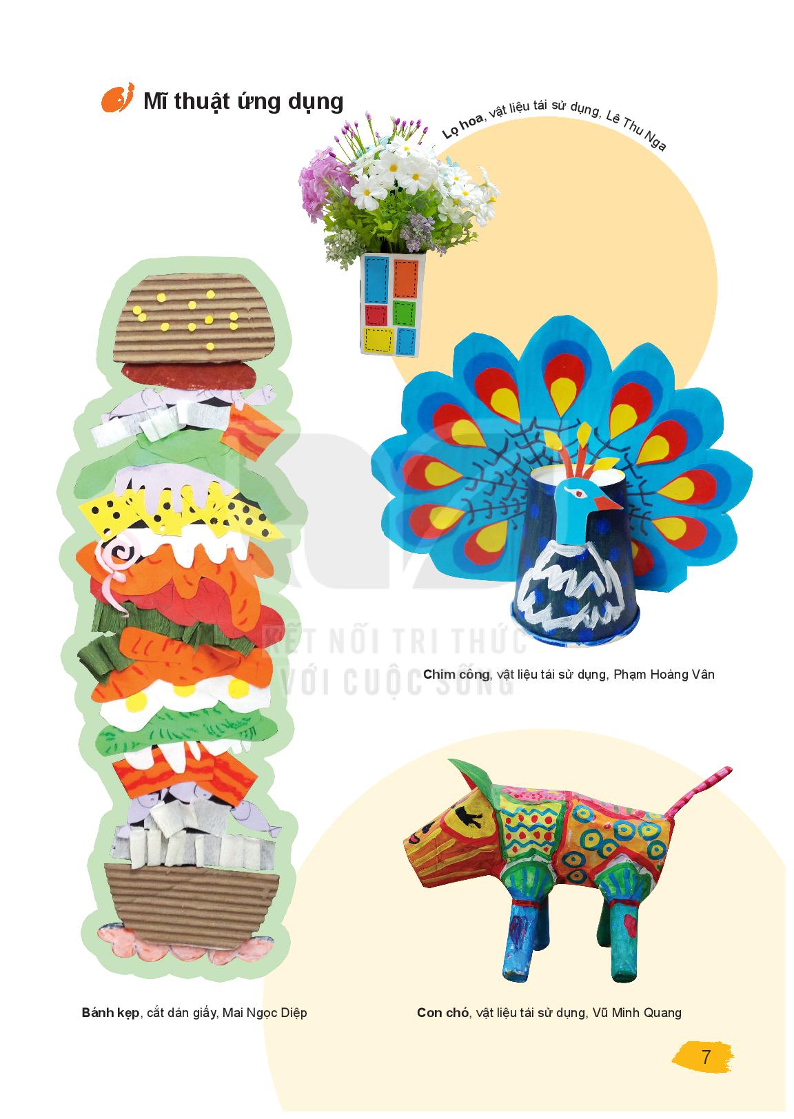 Hình ảnh môn Mỹ thuật bộ Kết nối tri thức với cuộc sống