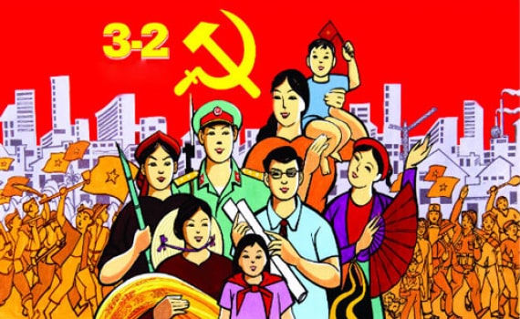 Tranh cổ động 1010 năm Thăng Long