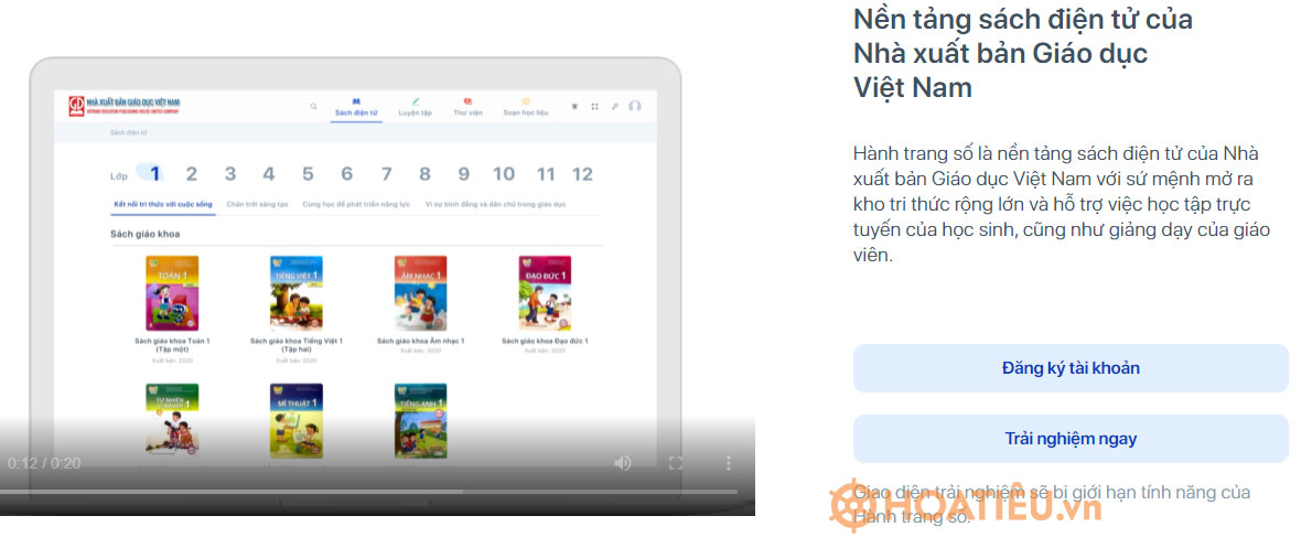 Hướng dẫn tải ảnh trong sách giáo khoa trên trang hanhtrangso