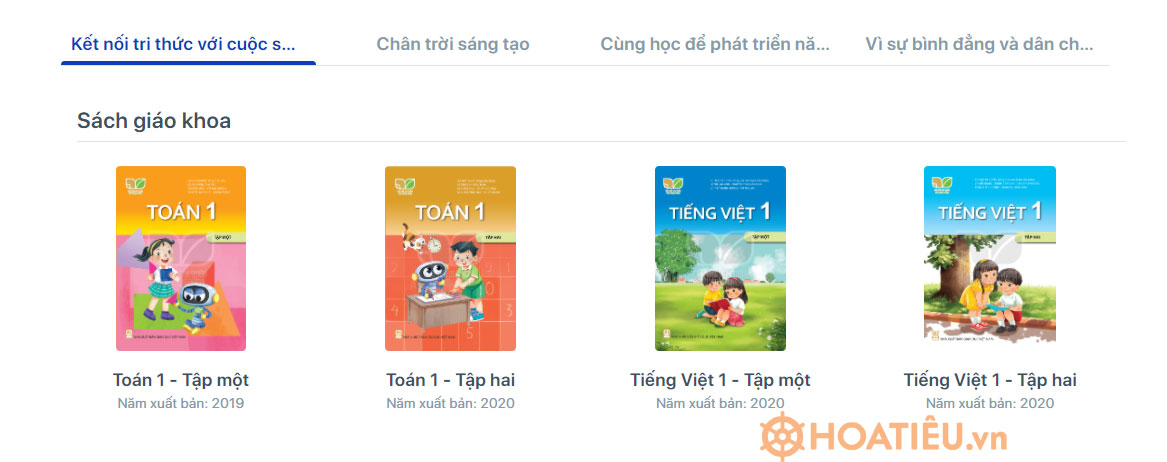 Hướng dẫn tải ảnh trong sách giáo khoa trên trang hành trang số