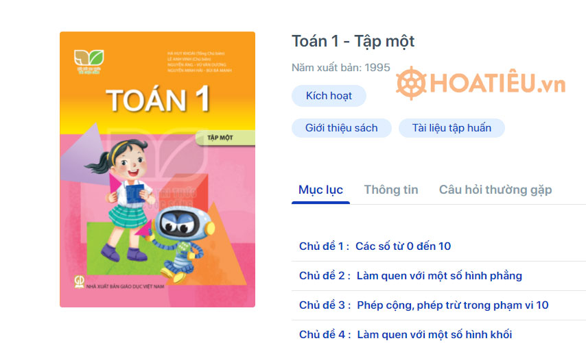 Hướng dẫn tải ảnh trong sách giáo khoa