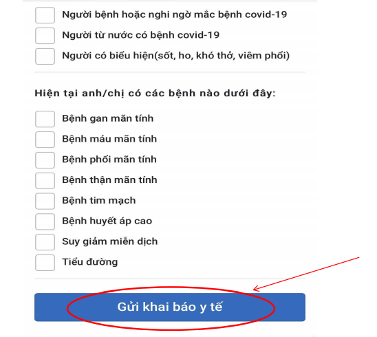 khai báo y tế study hanoi edu vn