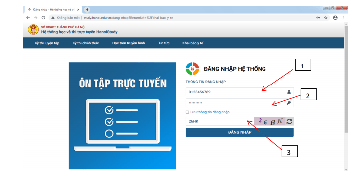 hanoi study khai báo y tế