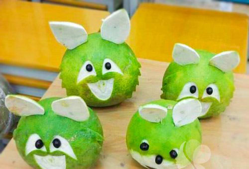 Mâm cỗ trái cây trung thu 2020