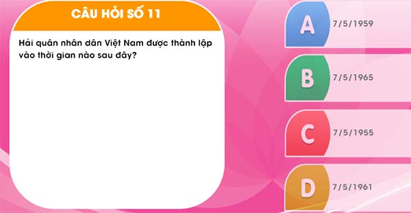 Đáp án học và làm theo lời bác