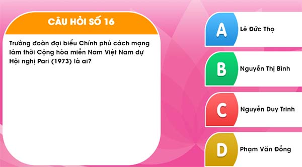 Đáp án học và làm theo Bác