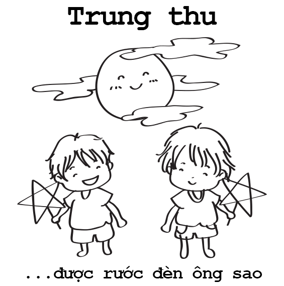 Tô màu trung thu