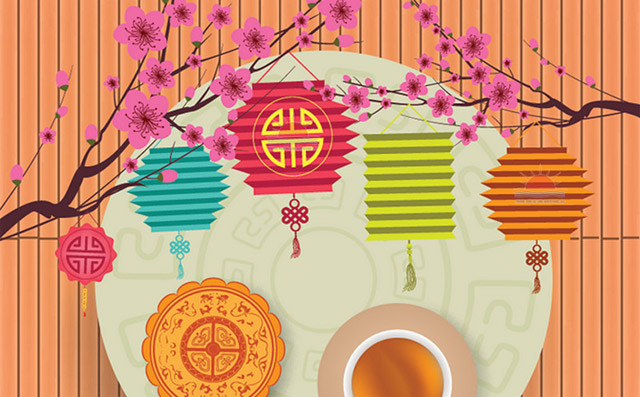 Phông trang trí sân khấu Trung thu 2020