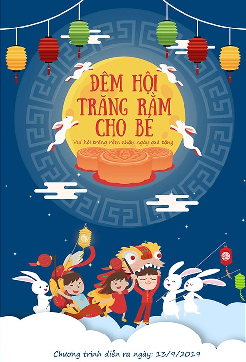 Mẫu thiệp trung thu đẹp