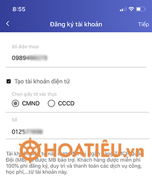 Nộp học phí trên Hà Nội smartcity