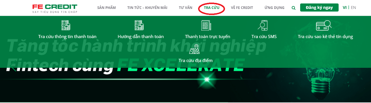 Các cách tra cứu tài khoản Fe Credit nhanh chóng