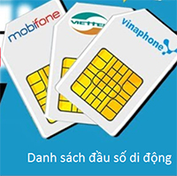 Danh sách đầu số 5 nhà mạng: Viettel, Mobifone, Vinaphone, ... năm 2025