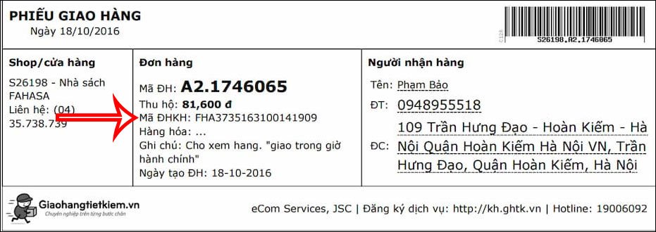 Hướng dẫn tra cứu đơn hàng GHTK online