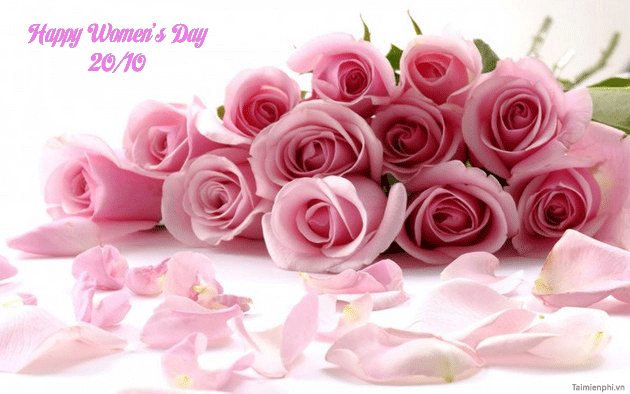 Thiệp chúc mừng bằng hình ảnh ngày 20-10