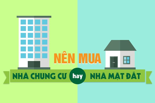 Nên mua chung cư hay nhà đất