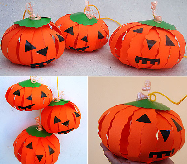 Trang trí Halloween bằng giấy