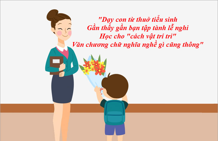 Những câu ca dao tục ngữ nói về cô giáo