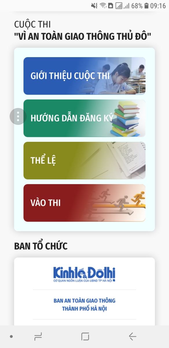 Vì an toàn giao thông thủ đô 2020