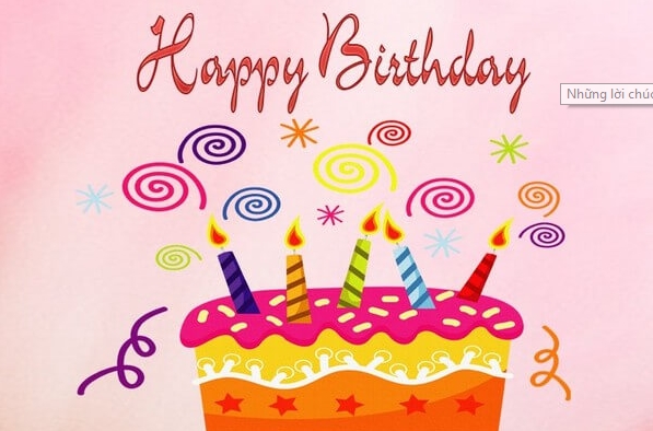 Những lời chúc sinh nhật bá đạo nhất